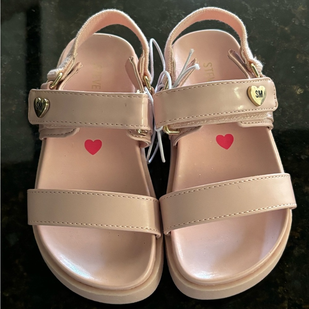 Steve Madden Pink Kids Sandals